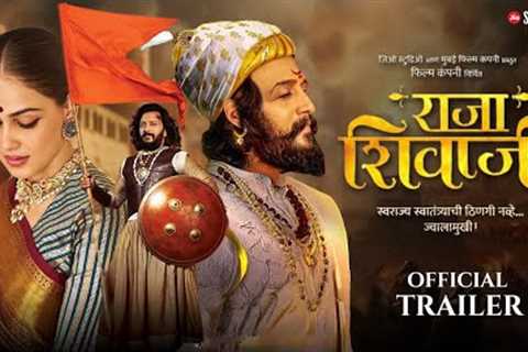 Raja Shivaji - Official Trailer | Riteish Deshmukh | Genelia Deshmukh | New Movie 2025