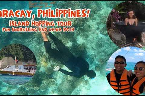 EPIC BORACAY ISLAND HOPPING TOUR 🇵🇭| Snorkeling, Puka Beach, Kawa Bath with Buffet Lunch