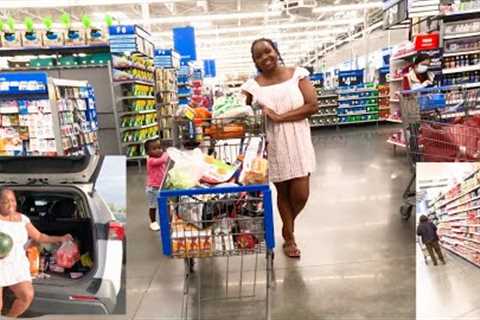 Grocery shopping 🛍 haul with my kids