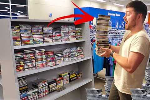 I Scanned EVERY CD at This Goodwill For PROFIT! Thrifting and Selling on Amazon FBA!