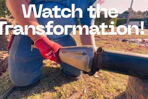 how to replace sewer line from house to street (Must Watch)