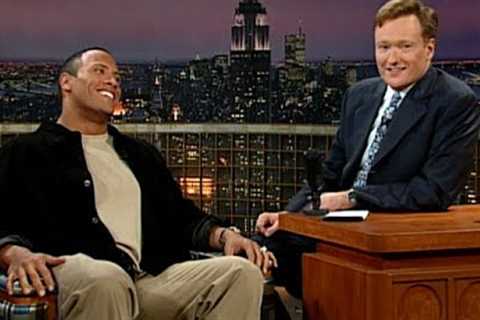 Dwayne The Rock Johnson Debuts A New Move - Late Night With Conan O'Brien