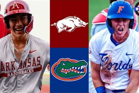 #5 Arkansas vs Florida (G1) | 2025 College Baseball Highlights