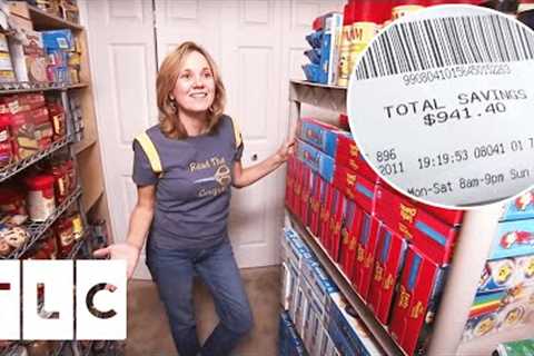 COUPON QUEEN Has Collected Over $100K Worth Of Shopping From Couponing | Extreme Couponing
