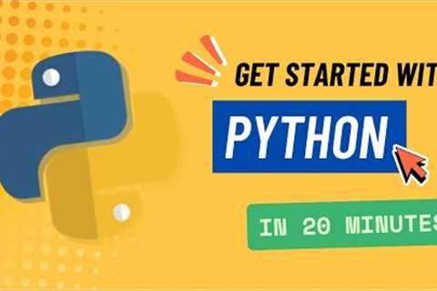 Python Tutorial for Beginners | Learn Python Basics in 20 Minutes!