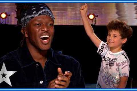 KSI is WOWED by 8-year-old magician Teddy Magic! | Auditions | BGT 2025