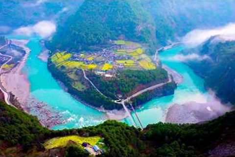 【4K】Aerial photography of Nujiang Prefecture, China's last secret place.