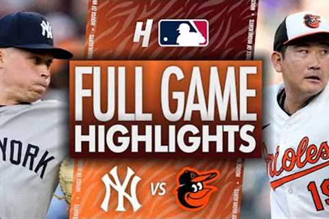 New York Yankees vs Baltimore Orioles  - FULL GAME HIGHLIGHTS | April 28, 2025 MLB Season