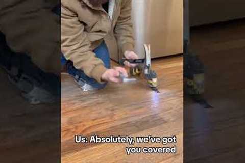 How to replace boards in a hardwood floor