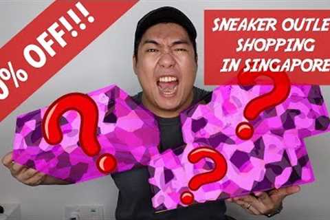 SINGAPORE SNEAKER OUTLET SHOPPING! DEALS @ 50% OFF!!!