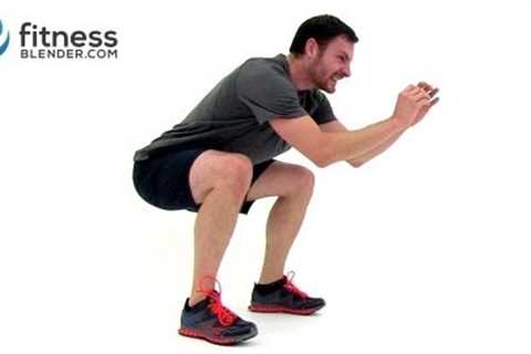 Brutal HIIT Ladder Workout - 20 Minute HIIT Workout at Home