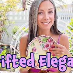 Spring Home Decor - Goodwill Shopping and Decorating on a Budget - Thrift Haul