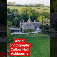 Aerial photography using DJI neo drone Callow Hall Ashbourne Derbyshire from Above #callowhall
