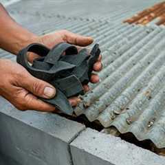 Never throw old tyre rubber in the trash and you won't believe it! How to fix a leaking roof fast