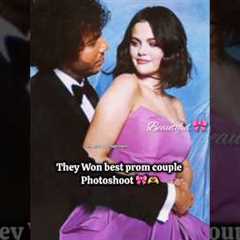 Best Prom couple #selenagomez #usa #hollywood #love