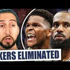 Lakers Eliminated: LeBron James & LA knocked out by Anthony Edwards & Wolves in Game 5 |..