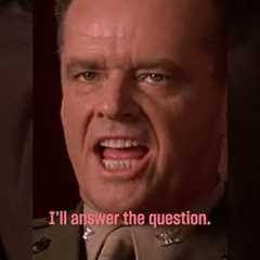 You Can't Handle The Truth - A Few Good Men (Tom Cruise, Jack Nicholson #movie #shorts)