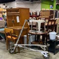 GOODWILL SHOP WITH ME FURNITURE ARMCHAIRS SOFAS DECOR KITCHENWARE MEDIA SHOPPING STORE WALK THROUGH