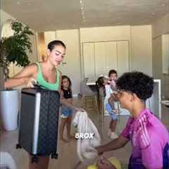 Ronaldo Jr vs Ronaldo Birthday Gifts 🎁💸 #shorts #viral #funny #trending