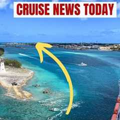 Massive Fire Breaks Out Near Nassau Cruise Port Overnight