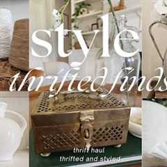 How I Style My Estate Sale Thrift Finds • Vintage Decor Tips & Tricks • Best Vintage Thrift..