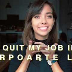 I QUIT MY CORPORATE LAW JOB WITHOUT A PLAN (Why, what helped, what didn't)