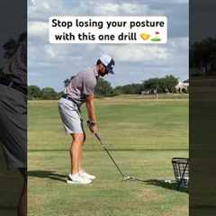 Stand Up During Your Swing? Try This Drill 🙌⛳️