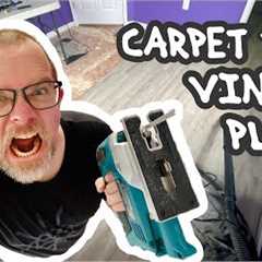 Replace Carpet With Vinyl Plank Step By Step