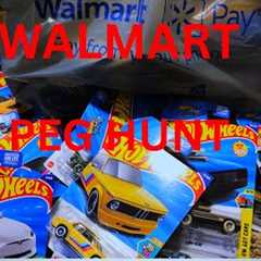 HOT WHEELS 2025 WALMART PEG HUNT OF 164 SCALE TOY CARS