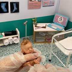 MINI SILICONE BABY - WOMB BIRTH DELIVERY in our MINI REBORN HOSPITAL