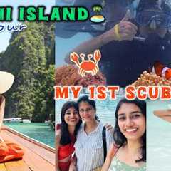Finally SCUBA DIVE cheythu🤿🌊 | Phi Phi Island Tour🏖️ | Thejathangu😉