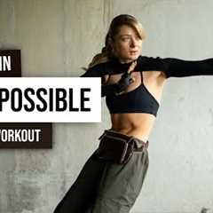 20 MIN FULL BODY HIIT WORKOUT (Kim Possible Inspired) Home Workout - No Equipment, All Standing!