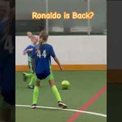 Kid Channels his Ronaldo Skills ⚽️🥅 #soccer #futbol