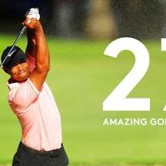 27 Crazy Tiger Woods Golf Shots