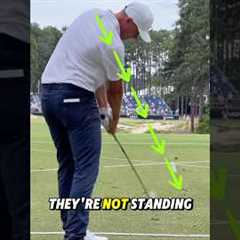 Where’s the shoulder pointing at impact?? 😱 #golf #golfswing #golfcoach #golftips