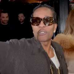 A$AP Rocky Has Fun With Photographers During Romantic Date Night With Rihanna