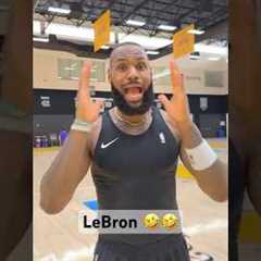 LeBron’s HILARIOUS reaction to being the oldest player in the NBA! 🤣👑 | #Shorts
