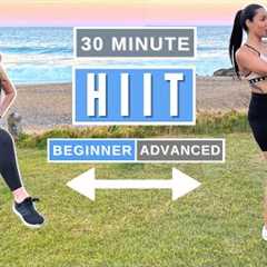 30 Minute FAT BURNING HIIT Workout | No Equipment Full Body Cardio!