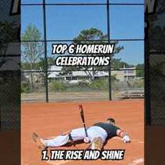 6 Must Try Homerun Celebrations! #baseball #homerun #mlb #comedy #funny #shorts