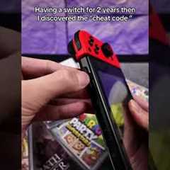 The “cheat code“for switch 😎#switch #switchgames