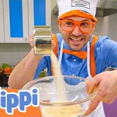 Baking With Blippi | Food Videos For Kids | Educational Videos For Toddlers