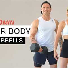 Fit in 30: Upper Body Dumbbell Workout: Push/Pull Strength Workout (30 Minutes)