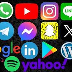 Most Popular Social Media Applications and Their Current Emblems