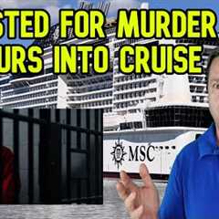 MAN CHARGED WITH MURDER TWO HOURS INTO CRUISE, CRUISE NEWS