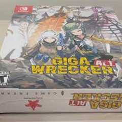 Giga Wrecker Alt. Collectors Edition Unboxing Limited Run Games Nintendo Switch