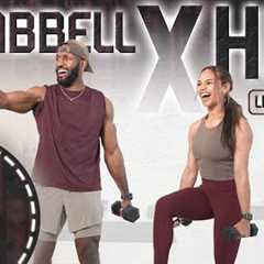 30 Minute Full Body Dumbbell HIIT Workout (Light Weight / Bonus Finisher)