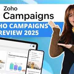 Zoho Campaigns Review 2025 | Best Email Marketing Software Reviews