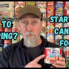Canned Food: The Ultimate Long Term Storage Food For Beginners