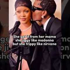 #rihanna And ASAP Rocky Touchy At The #metgala Afterparty
