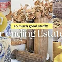 Estate Sale Haul + DIY Plant Tips • Unique Vintage Finds & Home Décor Ideas • Epic Estate Sale..